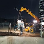 MONTAGGIO CENTRIFUGHE DISIDRATAZIONE FANGHI